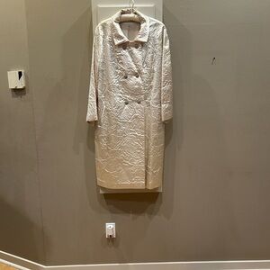 Vintage Evening Coat.  Rose design. S/M